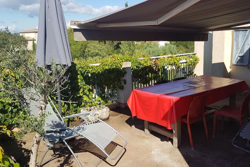 Maison De Charme Avec Vue Sur La Vallee De La Ceze Apartment Saint-Gervais  Екстериор снимка