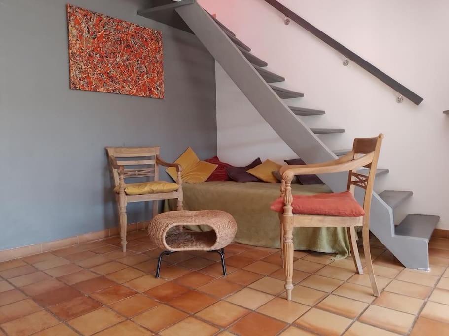 Maison De Charme Avec Vue Sur La Vallee De La Ceze Apartment Saint-Gervais  Екстериор снимка